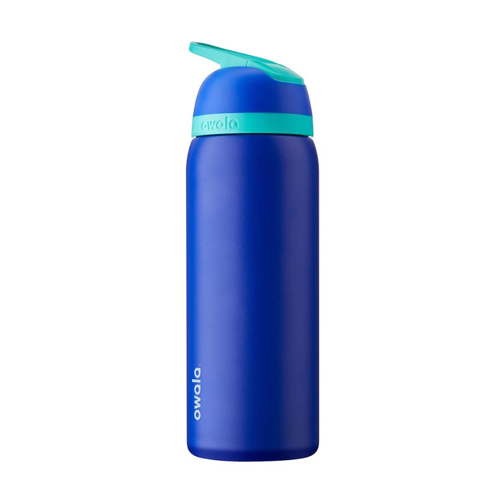 Owala 16oz Free Sip Stainless Steel Water Bottle - Blue Machine