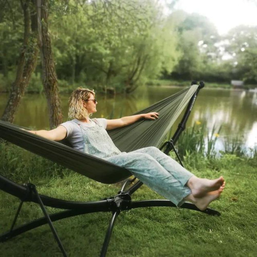 Anymaka Hammock Set - Forest Green, Camp Furniture,    - Outdoor Kuwait