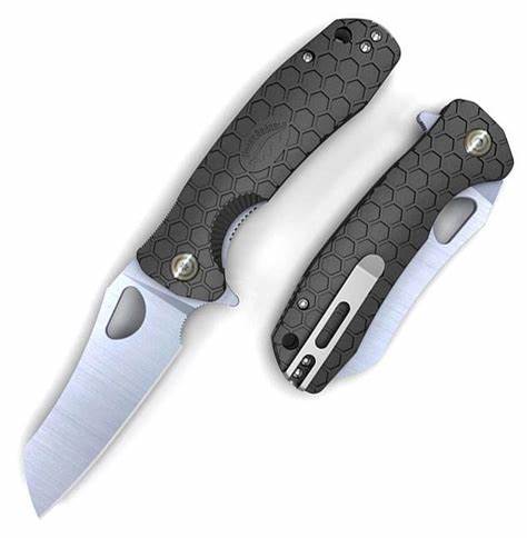 Honey Badger Wharncleaver D2 Medium Black LR, Knives, - Outdoor Kuwait