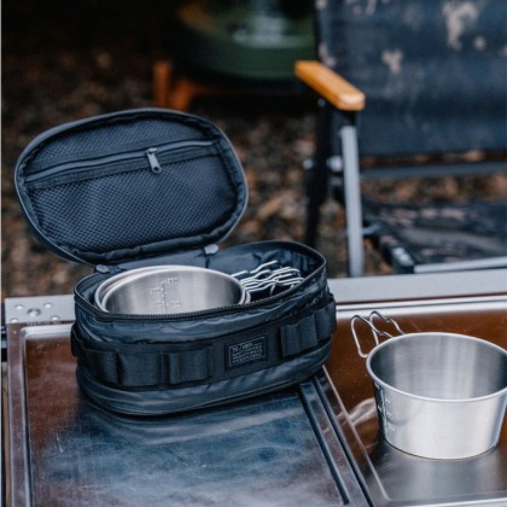 The Earth MIPAN REGEN RIPSTOP Sierra Cup Case - Black, Cookware Accessories, - Outdoor Kuwait