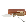 Honey Badger Flipper Large - Tan, Knives,    - Outdoor Kuwait