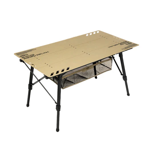 Cargo Container 3-Way Table, Camp Furniture, Beige   - Outdoor Kuwait