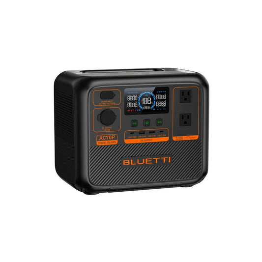 BLUETTI AC70P Portable Power Station | 1000W 864Wh, Power Station,    - Outdoor Kuwait