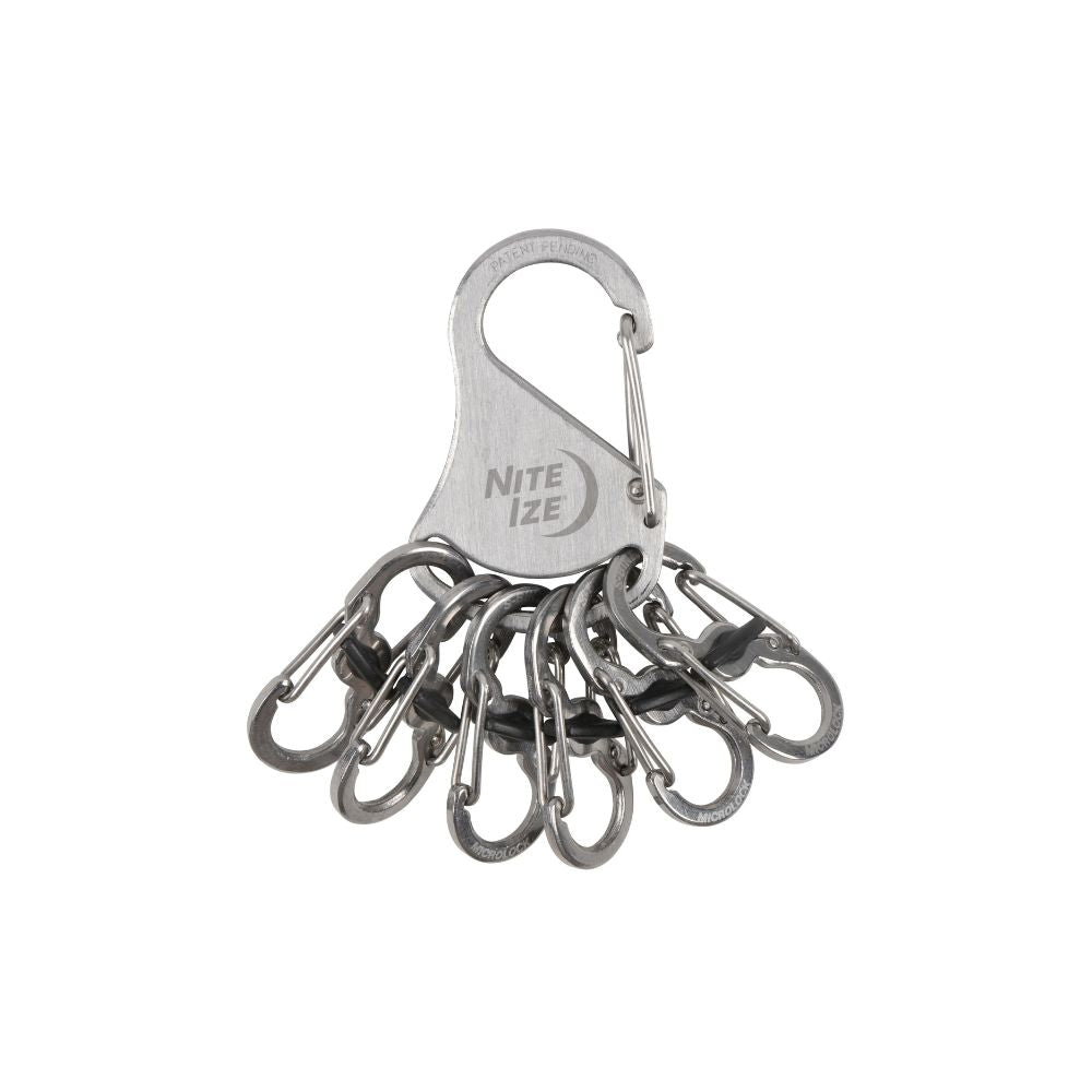 NITE IZE KEYRACK LOCKER® STEEL - S-BINER®, Key Chain,    - Outdoor Kuwait