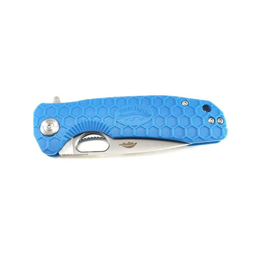 Honey Badger Flipper D2 Large No Choil - Blue, Knives,    - Outdoor Kuwait