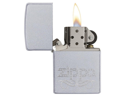 Zippo Lighter 24335 - 205 Zippo Scroll, Lighters & Matches,    - Outdoor Kuwait