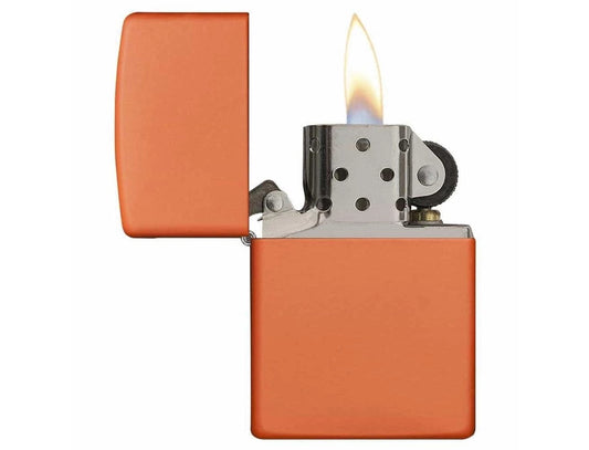 Zippo Lighter Zippo Ligter 231 Reg Orange Matte, Lighters & Matches,    - Outdoor Kuwait