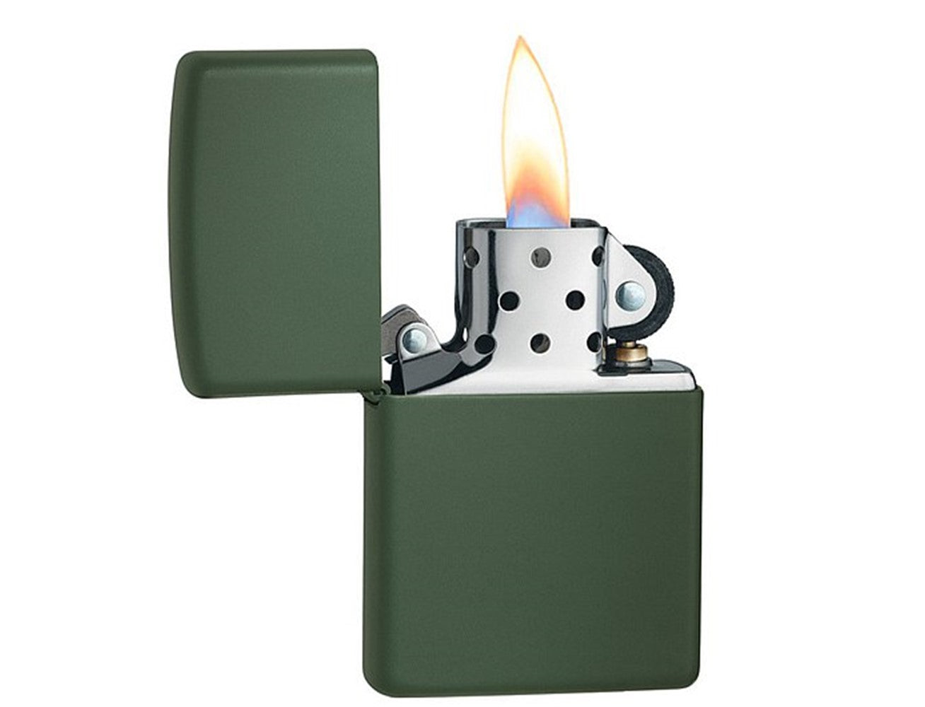 Zippo 221-Green Matte, Lighters & Matches,    - Outdoor Kuwait