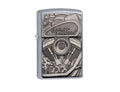 Zippo Lighter - 29266 207 Harley Davidson Motor Flag, Lighters & Matches,    - Outdoor Kuwait