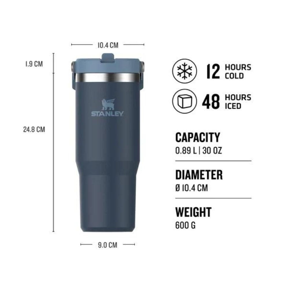 STANLEY CLASSIC ICEFLOW FLIP STRAW TUMBLER | 0.89L, Water Bottles,    - Outdoor Kuwait