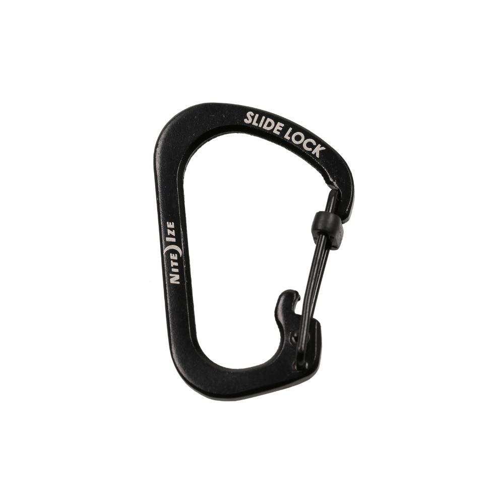 NITE IZE SLIDELOCK® CARABINER STAINLESS STEEL - Size 2, Carabiners,    - Outdoor Kuwait