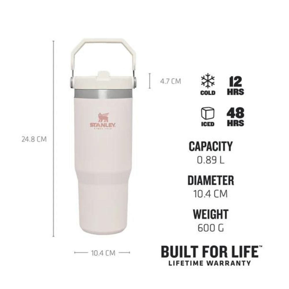 STANLEY CLASSIC ICEFLOW FLIP STRAW TUMBLER | 0.89L, Water Bottles,    - Outdoor Kuwait