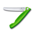 Victorinox Foldable Paring Knife (Wavy Edge), Knives, Green   - Outdoor Kuwait