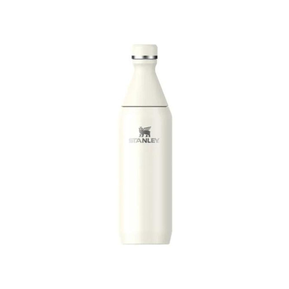 Stanley All Day Slim Bottle 0.6L/20oz, Water Bottles, Cream   - Outdoor Kuwait