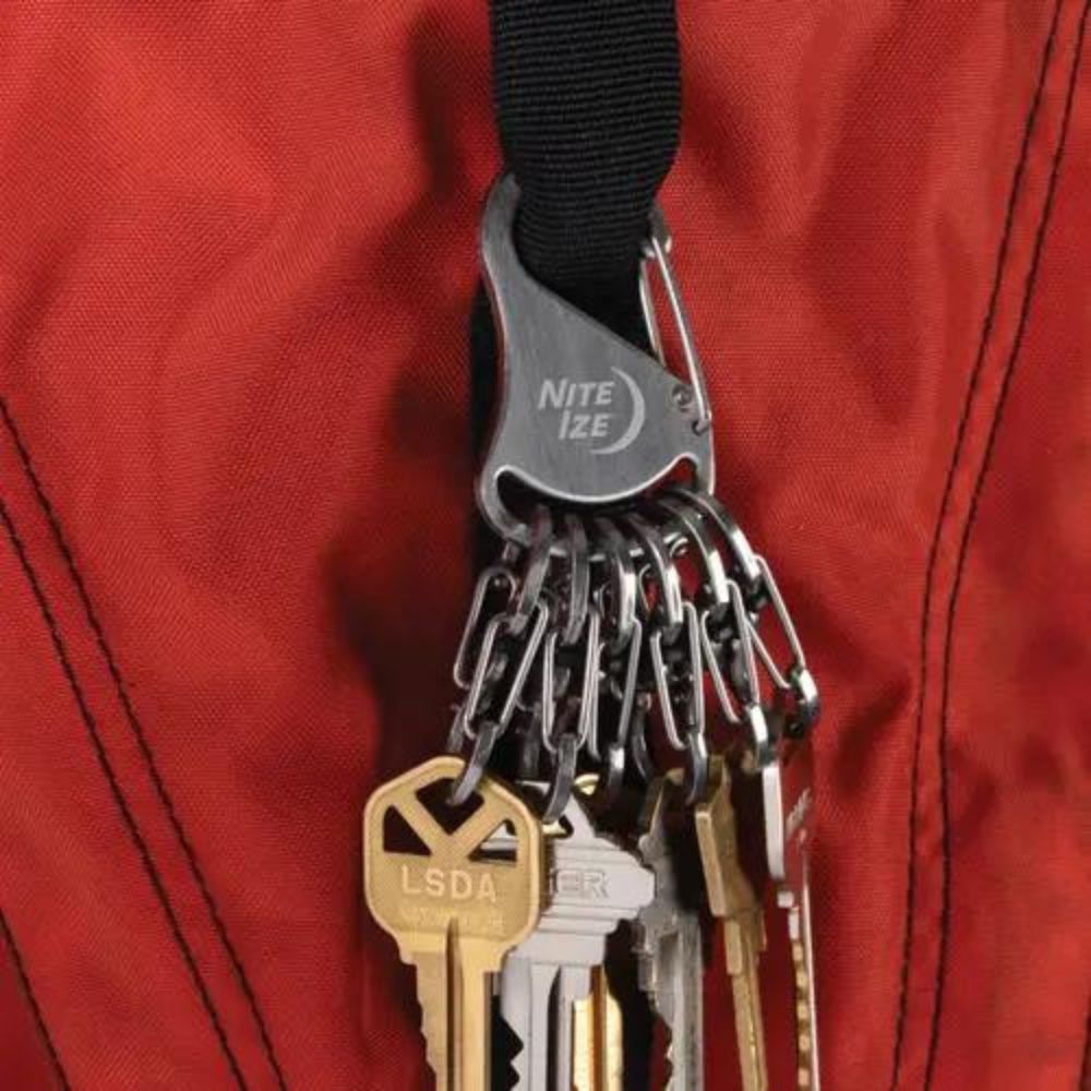 NITE IZE KEYRACK LOCKER® STEEL - S-BINER®, Key Chain,    - Outdoor Kuwait