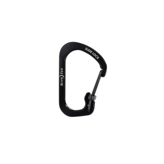 NITE IZE SLIDELOCK® CARABINER STAINLESS STEEL - Size 3, Carabiners,    - Outdoor Kuwait