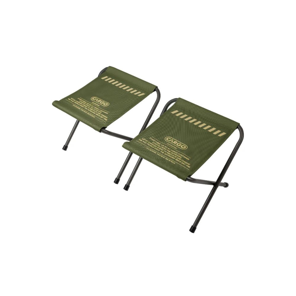 Cargo Container Wide BBQ Chair - 2, Chairs, Khaki   - Outdoor Kuwait