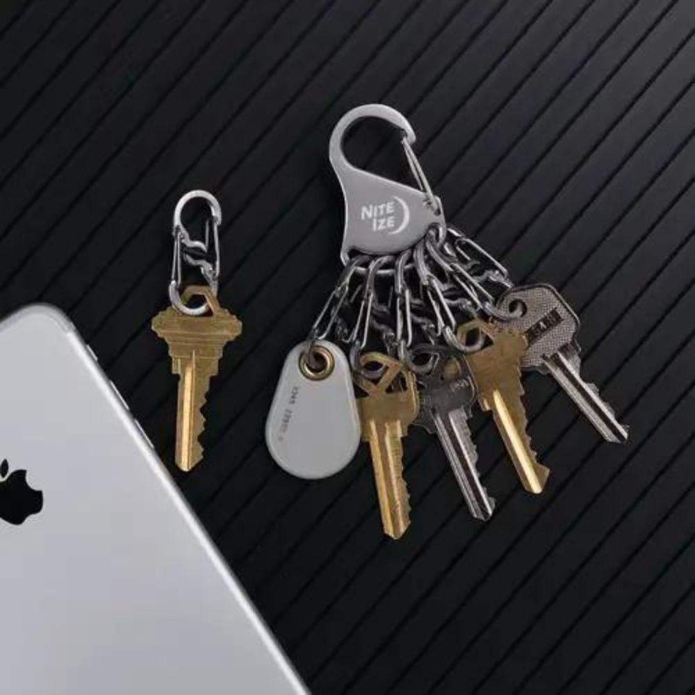 NITE IZE KEYRACK LOCKER® STEEL - S-BINER®, Key Chain,    - Outdoor Kuwait