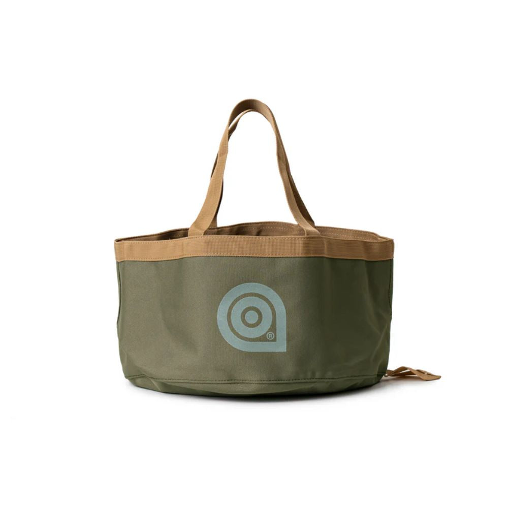 The Earth Cordura Foldable Sink Bag, Bag, Olive - Outdoor Kuwait