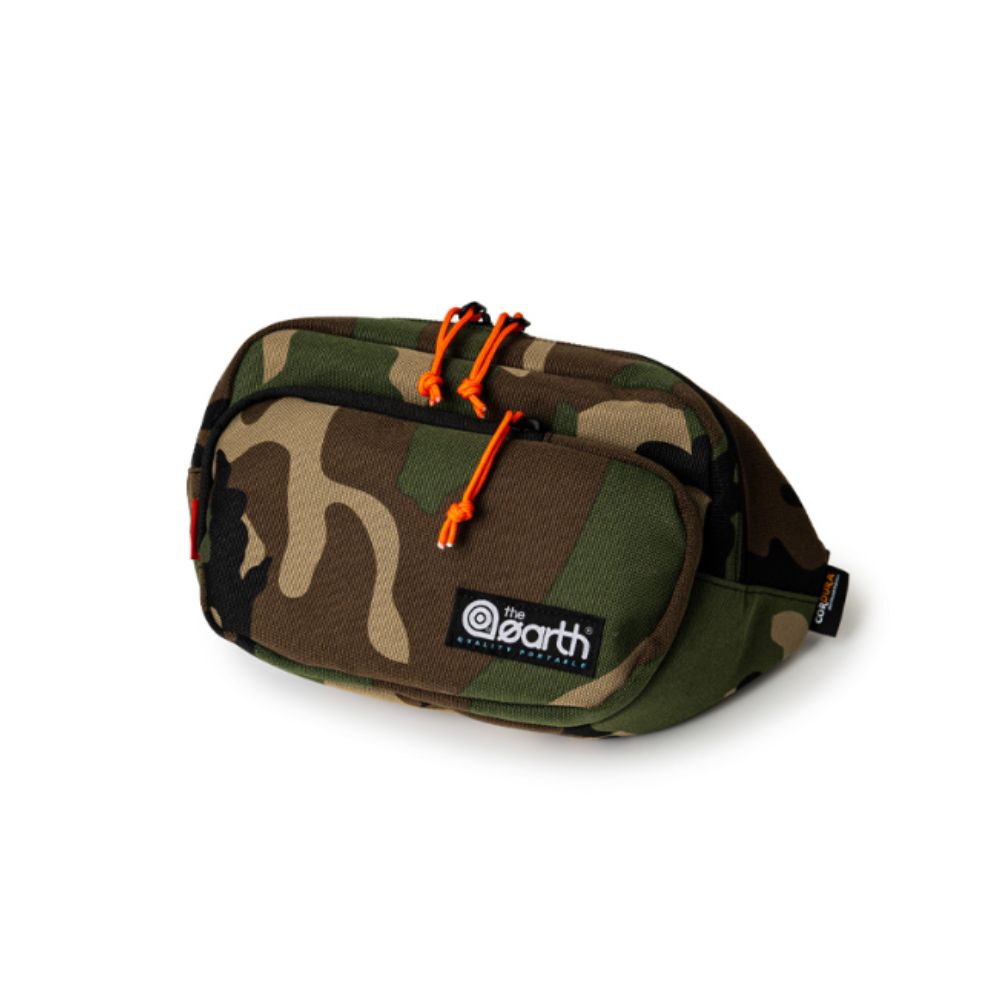 The Earth Cordura Waist Bag, Bag, Woodland - Outdoor Kuwait