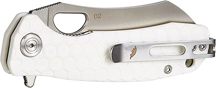 Honey Badger Wharncleaver D2 Small White, Knives, - Outdoor Kuwait