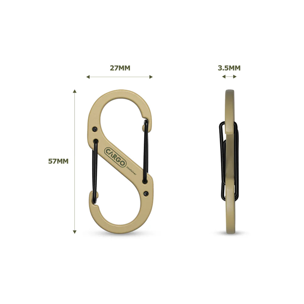 Cargo Container Hard Karabiner - Medium, Carabiners,    - Outdoor Kuwait