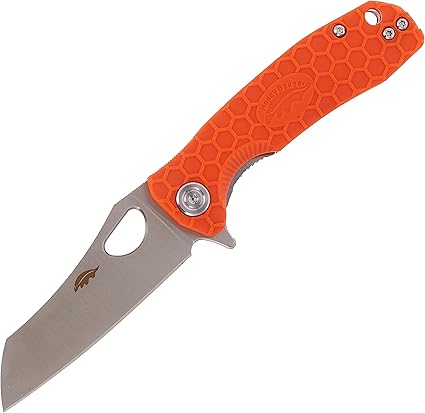 Honey Badger Wharncleaver D2 Small Orange LR, Knives, - Outdoor Kuwait