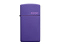 Zippo 1637 Slim Purple Matte Lighter, Lighters & Matches,    - Outdoor Kuwait