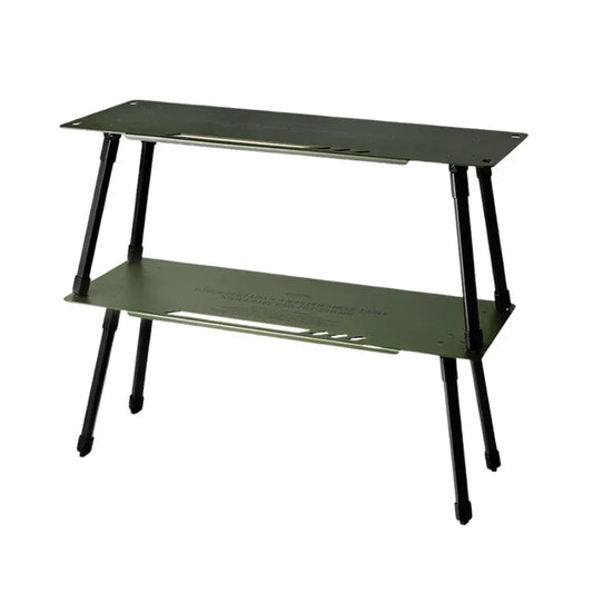 Cargo Container Master Shelf Camping Table, Camp Furniture, Khaki   - Outdoor Kuwait