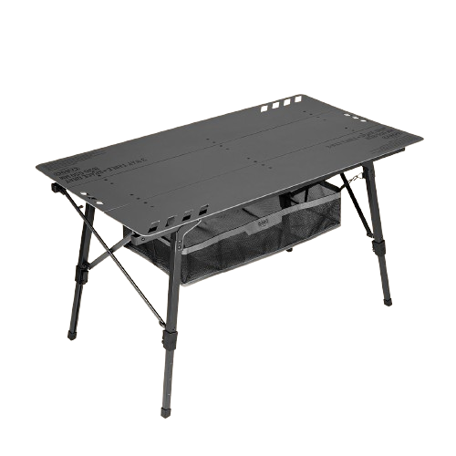 Cargo Container 3-Way Table, Camp Furniture, Grey   - Outdoor Kuwait