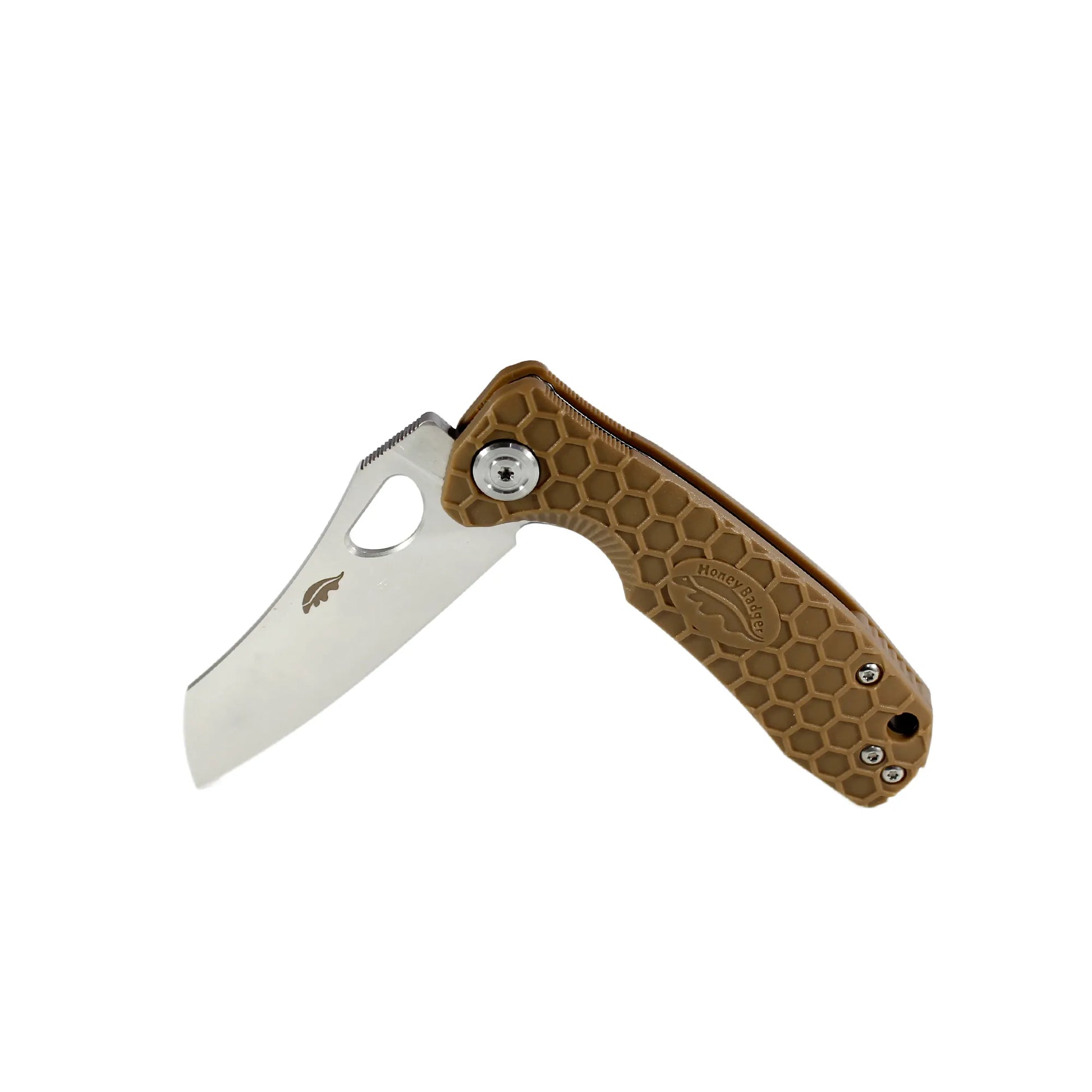 Honey Badger Wharncleaver D2 Small Tan, Knives, - Outdoor Kuwait