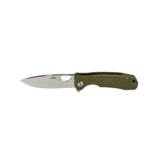 Honey Badger Flipper D2 Medium Green LR, Knives, - Outdoor Kuwait