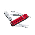 Victorinox Nail Clip 580, Knives, Red Transparent   - Outdoor Kuwait