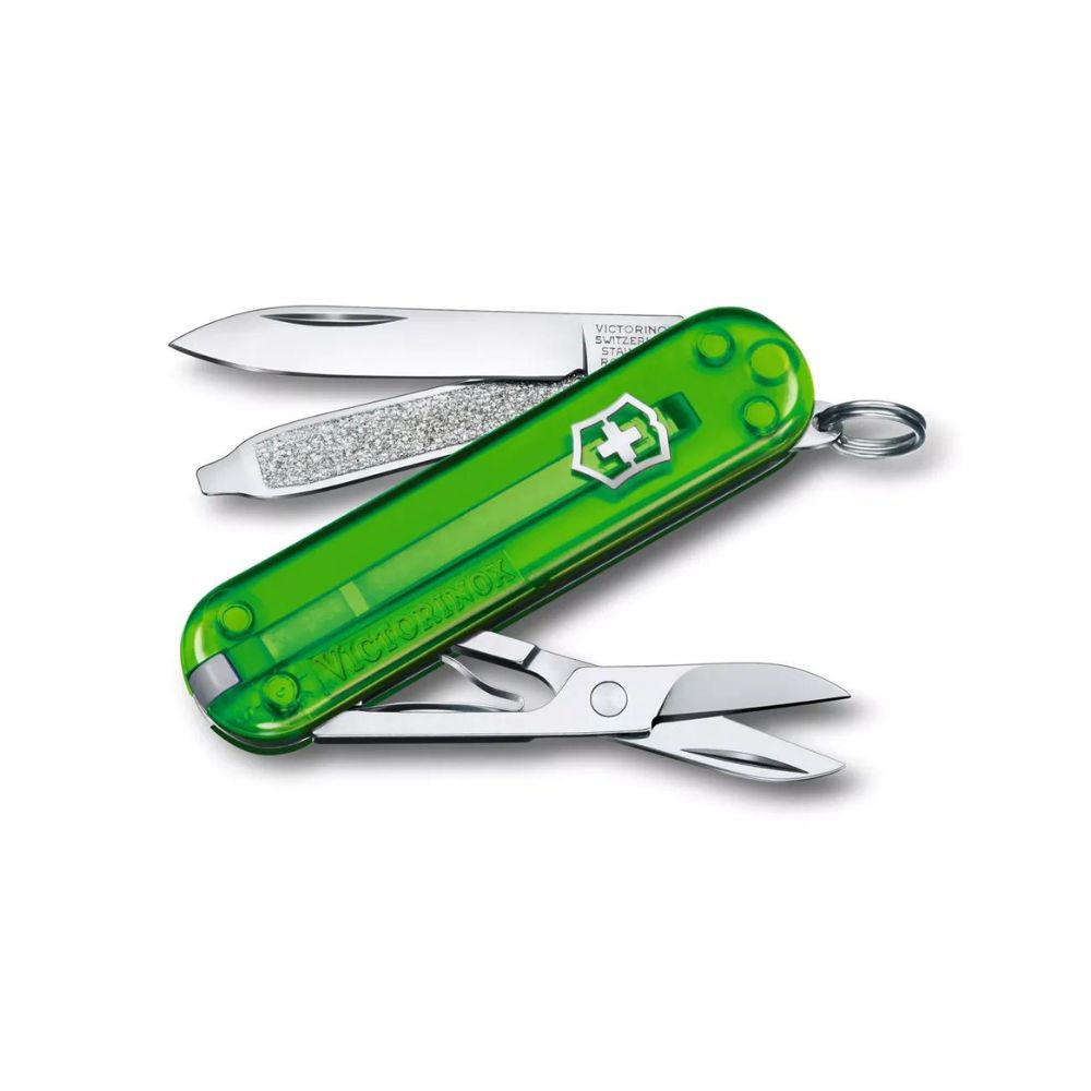 Victorinox Classic SD Transparent, Knives, Green Tea   - Outdoor Kuwait