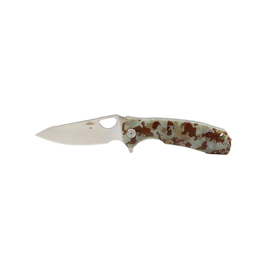 Honey Badger Leaf Small G10 Camo LR, Knives, - Outdoor Kuwait