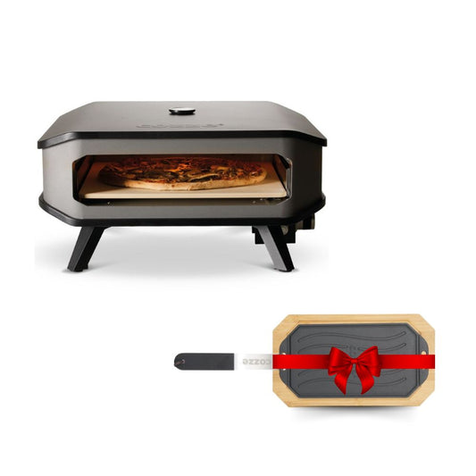 Cozze 17" Gas Fired Pizza Oven Outdoor Cooking Bundle, , - Outdoor Kuwait