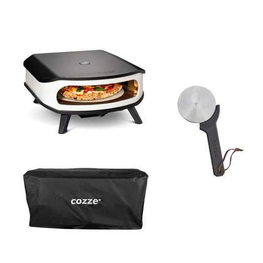 Cozze 17” Rotating Pizza Oven Bundle – Complete Set for Perfect Pizzas, , - Outdoor Kuwait