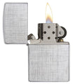 Zippo Linen Weave Lighter -ZP28181, Lighters & Matches,    - Outdoor Kuwait