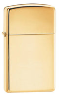 Zippo Lighter 1654B Slim Solid Brass W/O Letters, Lighters & Matches,    - Outdoor Kuwait
