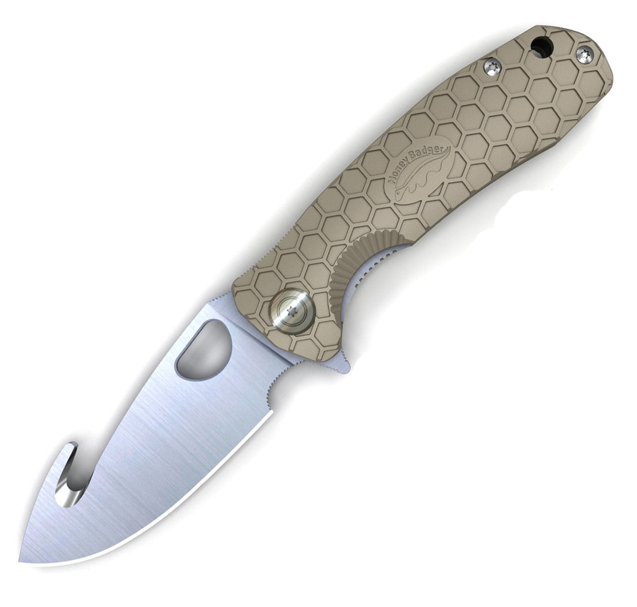 Honey Badger Hook Large Tan, Knives, - Outdoor Kuwait