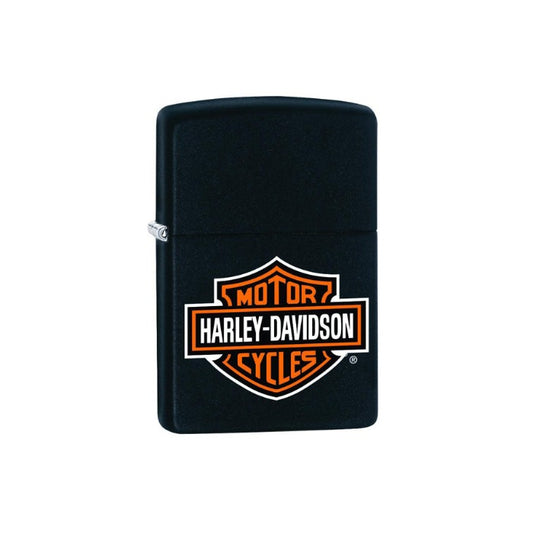 Zippo Harley Davidson Black Matte Lighter, Lighters & Matches,    - Outdoor Kuwait