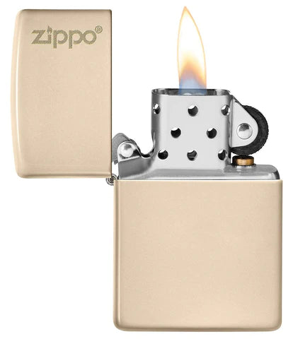 Zippo Classic Flat Sand Zippo Logo, Lighters & Matches,    - Outdoor Kuwait