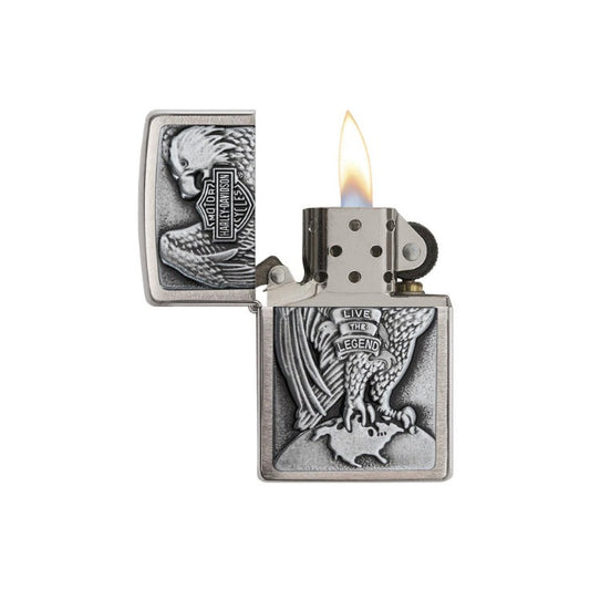 Zippo Harley-Davidson Majestic Eagle Lighter, Lighters & Matches,    - Outdoor Kuwait