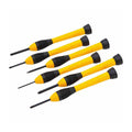 Stanley 6 pc Bi-Material Precision Screwdriver Set, Tools,    - Outdoor Kuwait