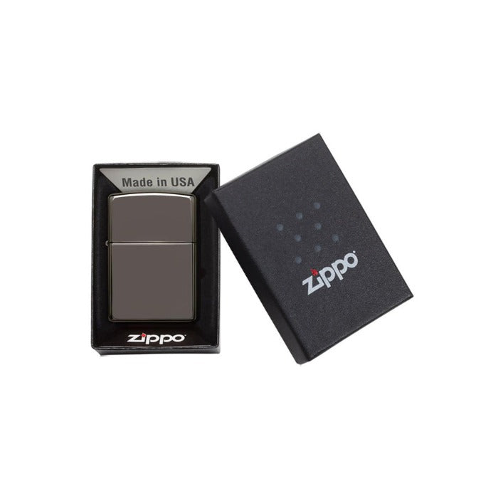 Zippo Classic Black Ice Lighter, Lighters & Matches,    - Outdoor Kuwait