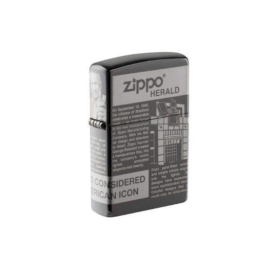 Zippo Newsprint Design Lighter, Lighters & Matches,    - Outdoor Kuwait